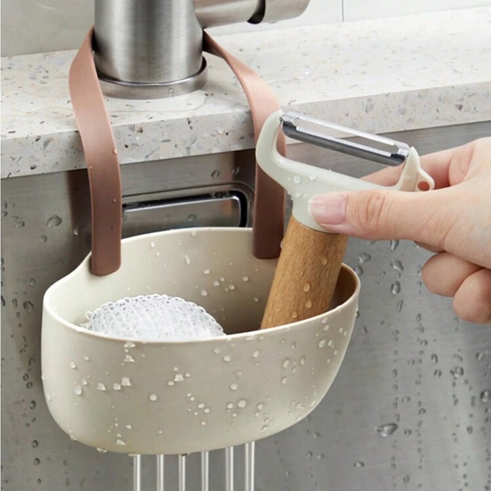 Neutral Waterproof Kitchen Sink Organizer NEW 🏷️